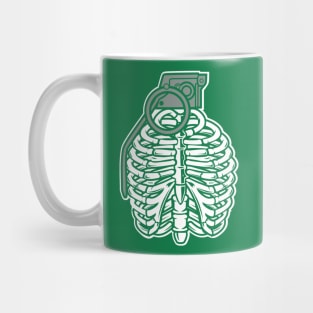 Grenade Ribcage Mug